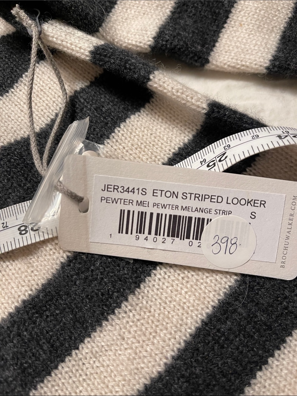 New with tags Brochu Walker cashmere and wool sweater - Picture 10 of 10